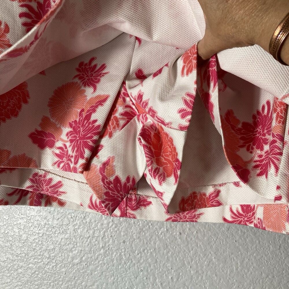 Vintage David Paul Floral Skort Size 10 Pink Floral Lilly Tennis Golf Coastal - Picture 3 of 8